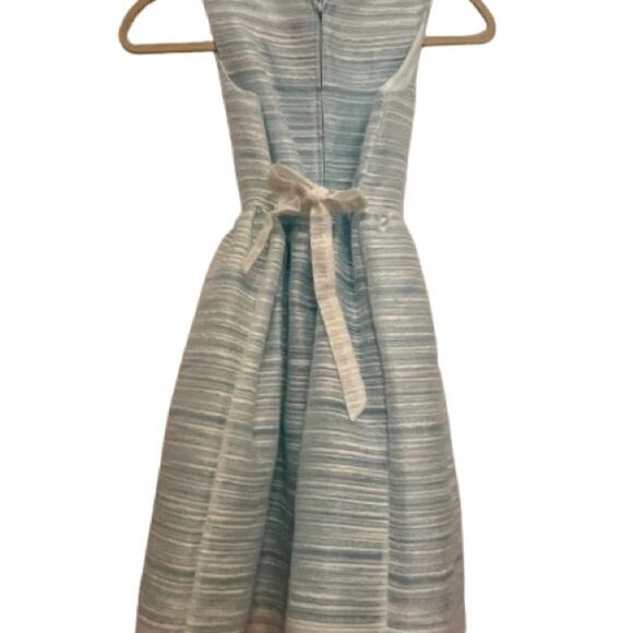 Wonderly Blue and White Formal Dress for Elegant Occasions - Picture 7 of 7